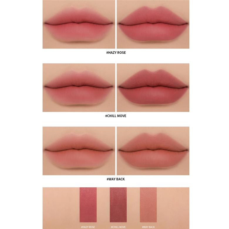 3CE Soft Matte Lipstick 3.5g (Warm VS Cool)