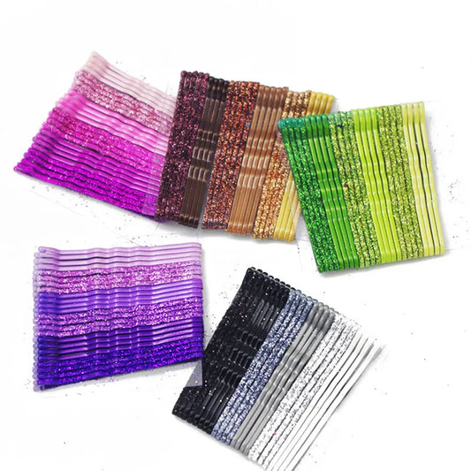 Set 24 Forcine Ondulate Colorate