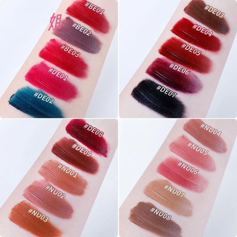 Kaleidos Lipstick – Matte Velvet Nude Collection 2.4g