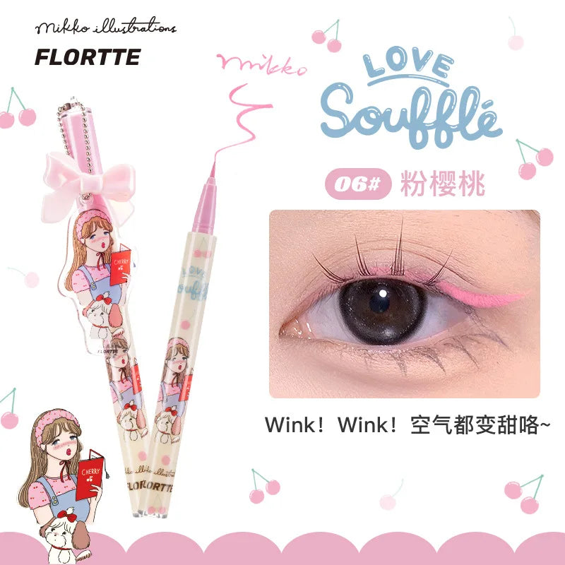 FLORTTE Colourful Waterproof Eyeliner Pen 0.5ml