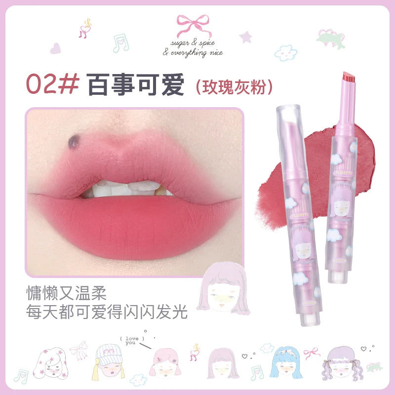FLORTTE Girl's World Lip Mud 1.5g