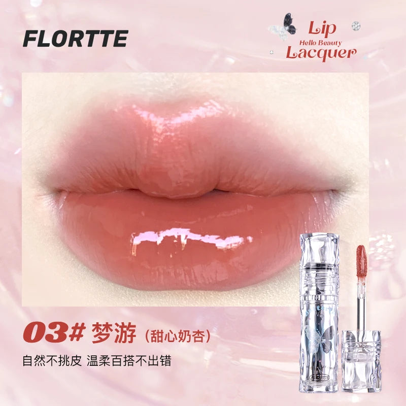 FLORTTE Hello Beauty Mirror Gloss Lipgloss 2.6g