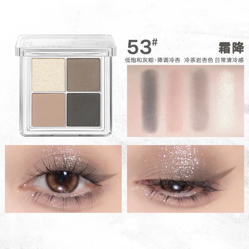 Judydoll Four Colour Eyeshadow – Palette Occhi 4 Toni 5.3g