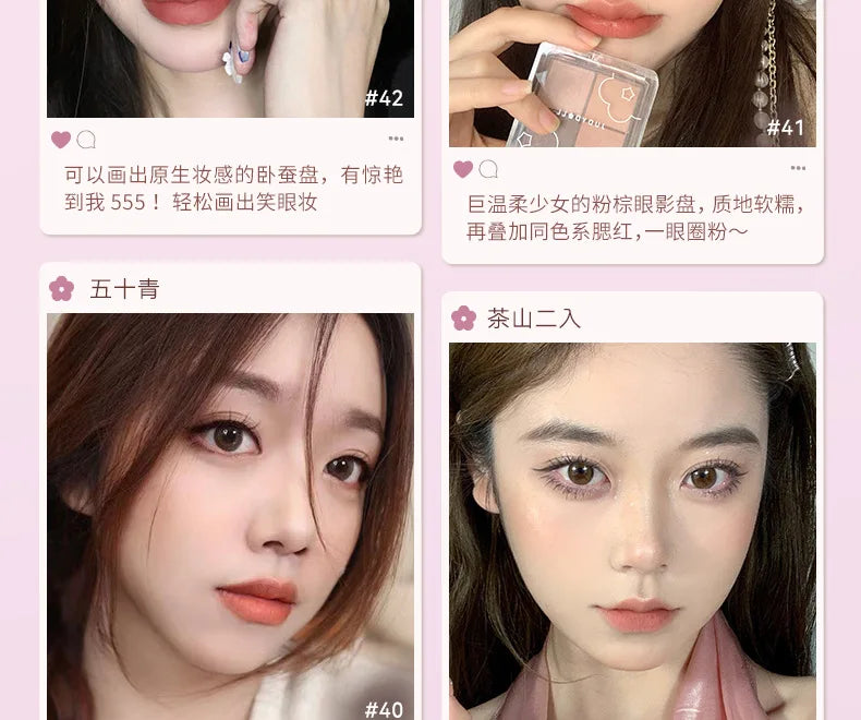 Judydoll Four Colour Eyeshadow – Palette Occhi 4 Toni 5.3g