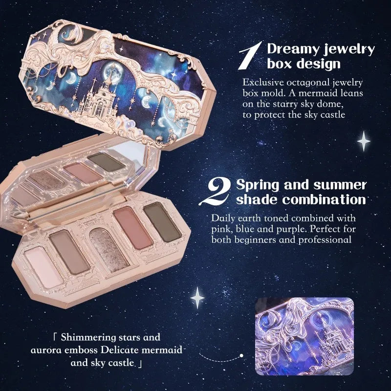 Flower Knows Moonlight Mermaid Eyeshadow Palette 6.3g
