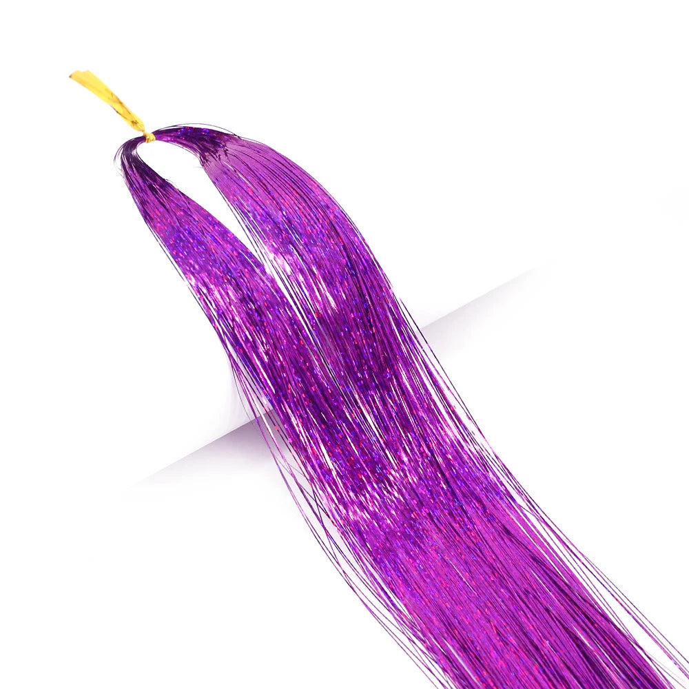 Tinsel per Capelli – Ciocche Brillanti