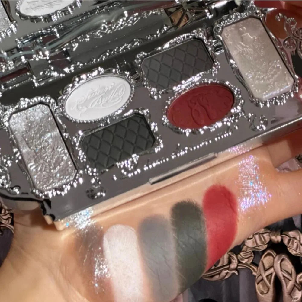 Flower Knows Swan Ballet Eyeshadow Palette 6.5g