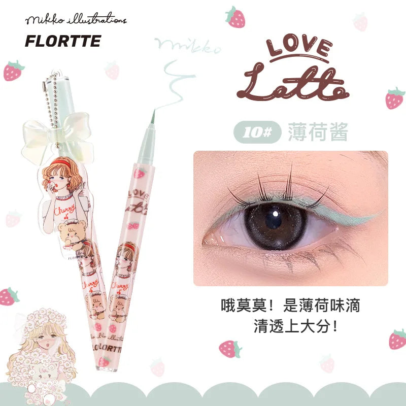 FLORTTE Colourful Waterproof Eyeliner Pen 0.5ml