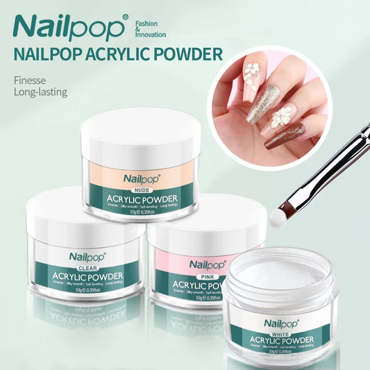 Nailpop Acrylic Nail Powder – Polvere Acrilica Professionale 10g