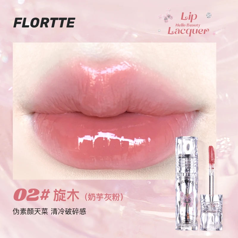 FLORTTE Hello Beauty Mirror Gloss Lipgloss 2.6g