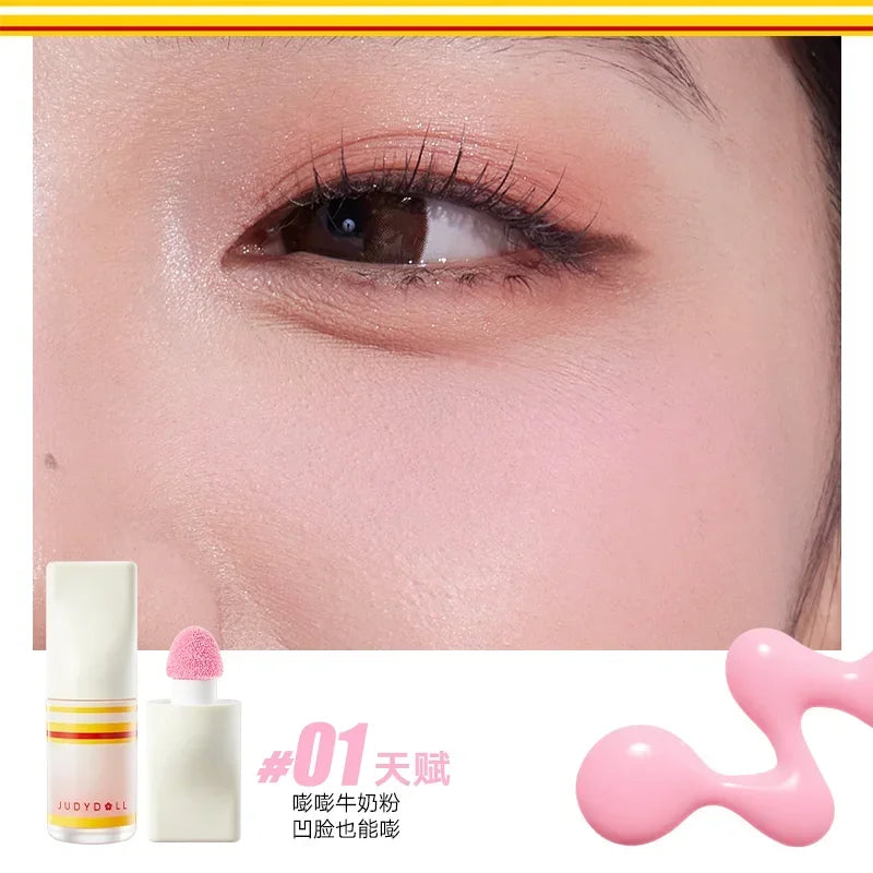 Judydoll Liquid Blusher – Blush Liquido Naturale e Lungo Durata 4.5g