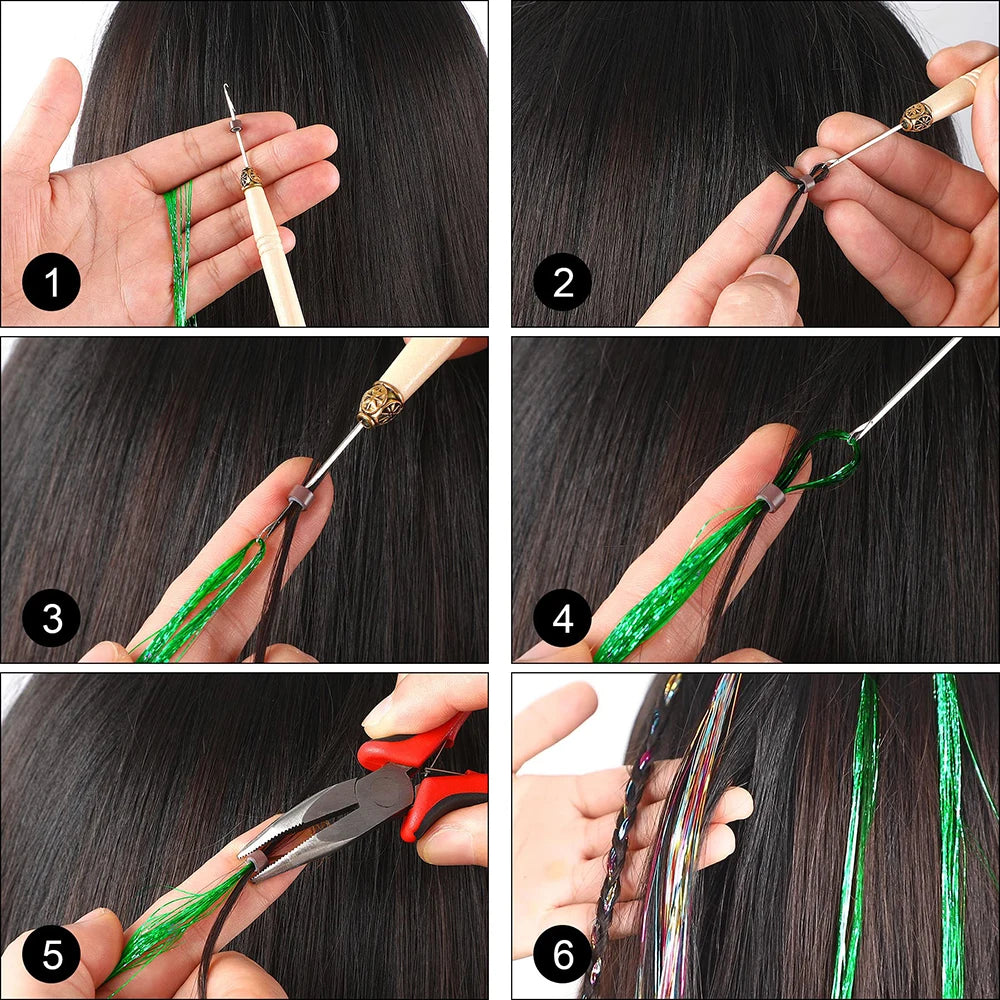 Feather Extension Colorate – Ciocche Effetto Piuma Zebra