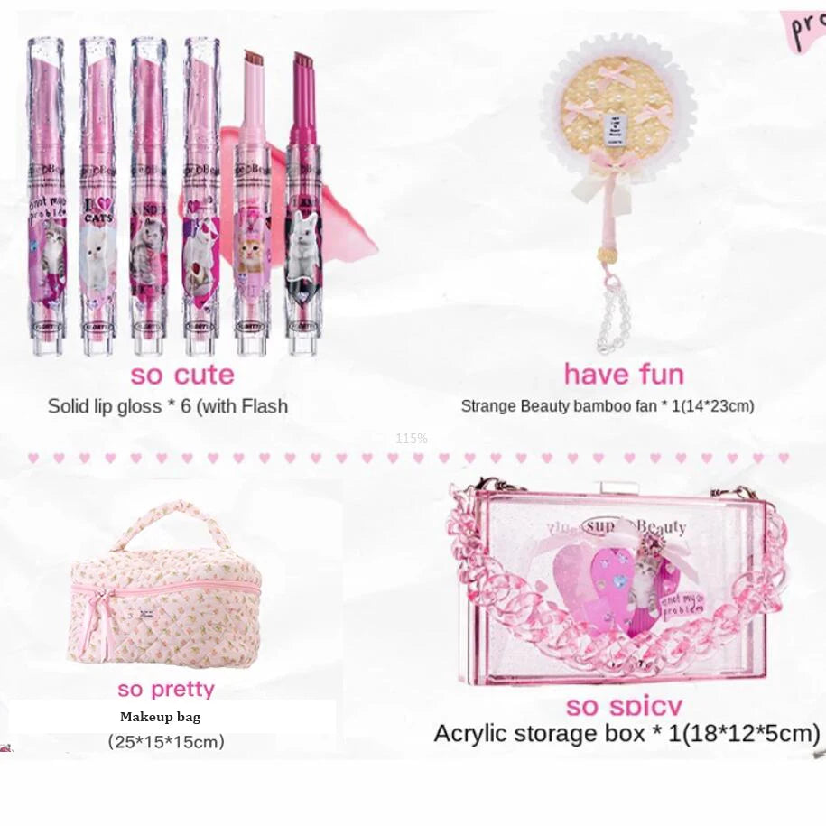 FLORTTE Makeup Set 9 Pz