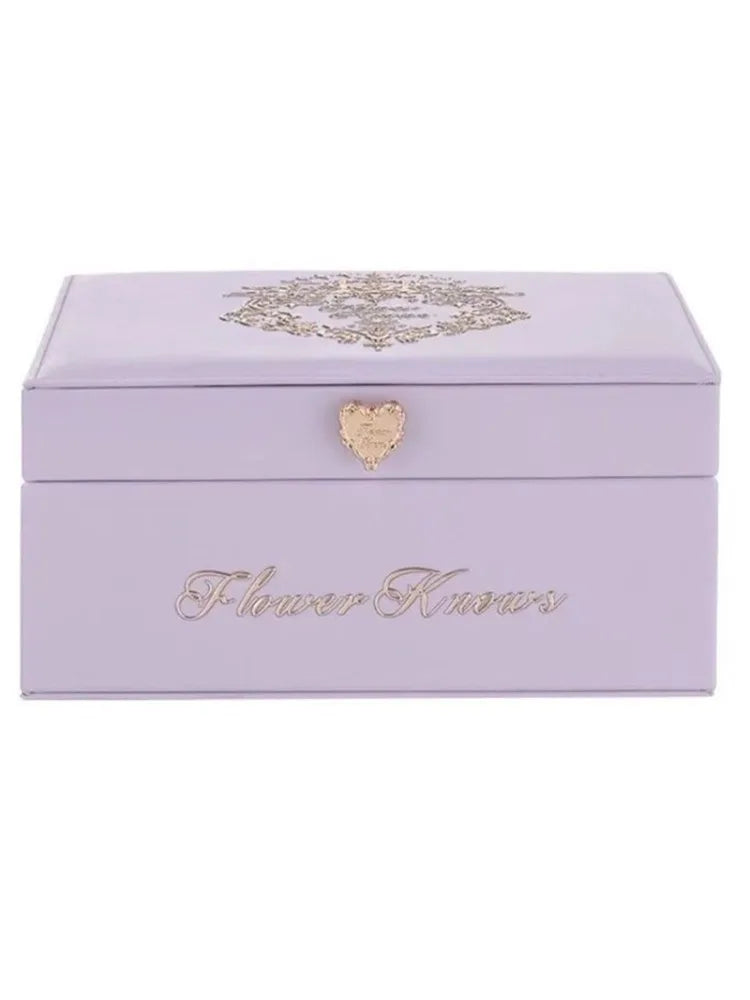 Flower Knows Strawberry Rococo Cosmetics Storage Box (Limited Edition)