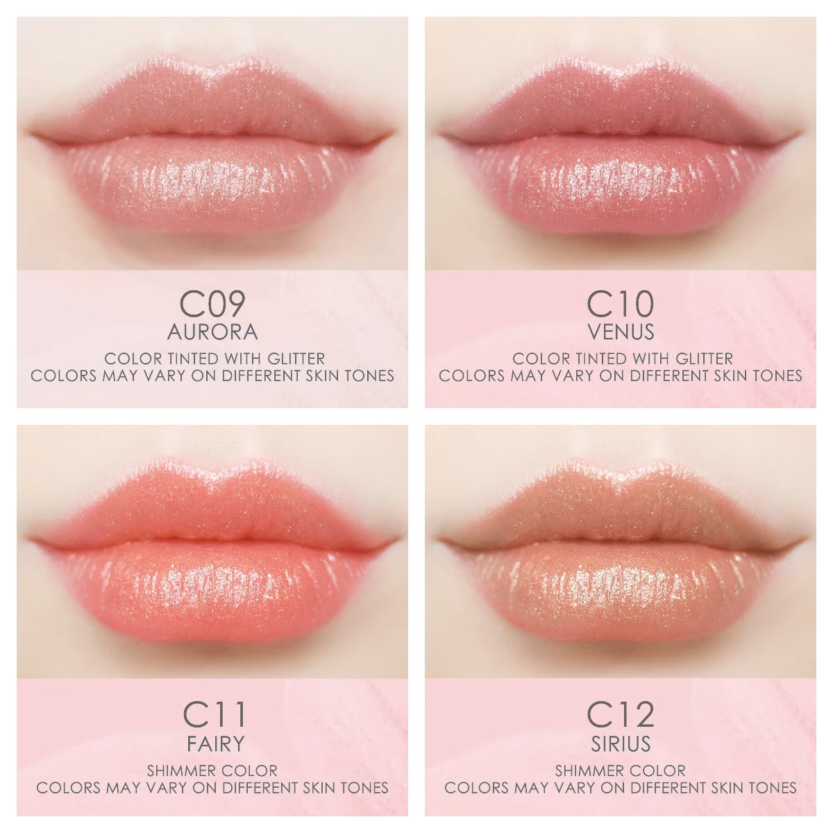 Catkin Moonlight Hydrating Sparkling Lip Balm