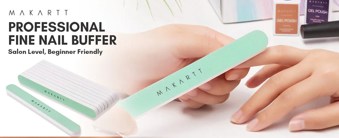 Makartt Fine Nail Buffer Block 10Pz