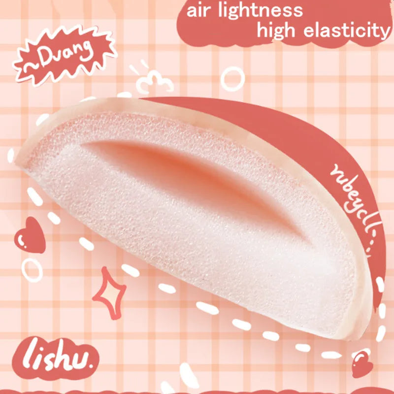 Lishu Set 3 Puff Air Cushion Marshmallow
