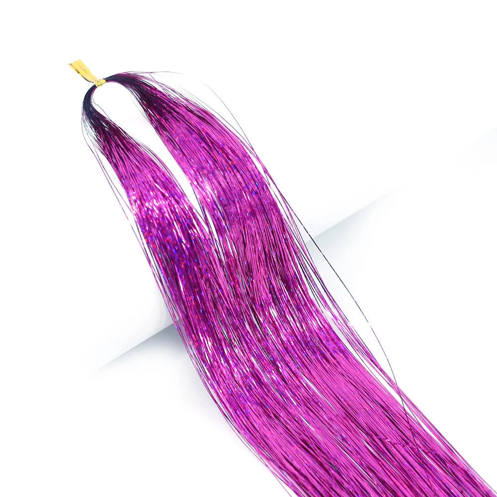 Tinsel per Capelli – Ciocche Brillanti