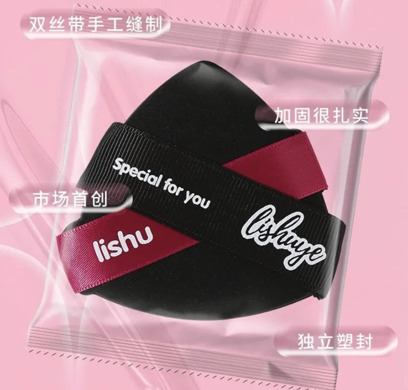 Lishu Set 4 Puff Make-up Air Cushion & Loose Powder