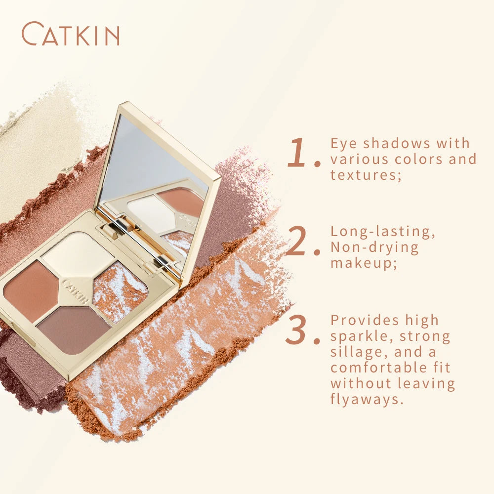 Catkin Glit Quad Eyeshadow Palette