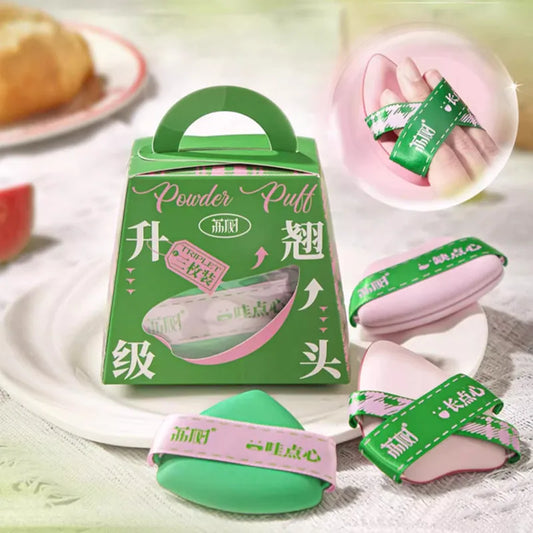 Lishu Set 3 Puff Blender Multiuso