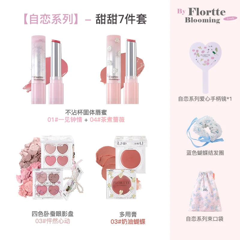 FLORTTE Makeup Gift Set 7 Pezzi