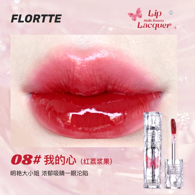 FLORTTE Hello Beauty Mirror Gloss Lipgloss 2.6g