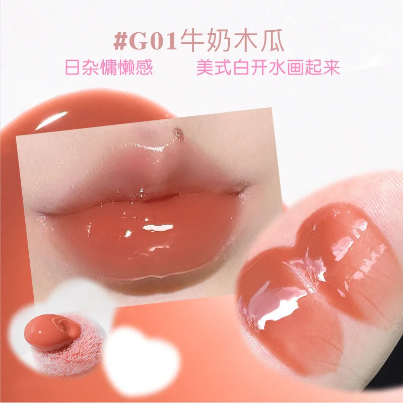 Mini Ball Lip Gloss - Water-Based Mirror Shine & Hydrating 10ml