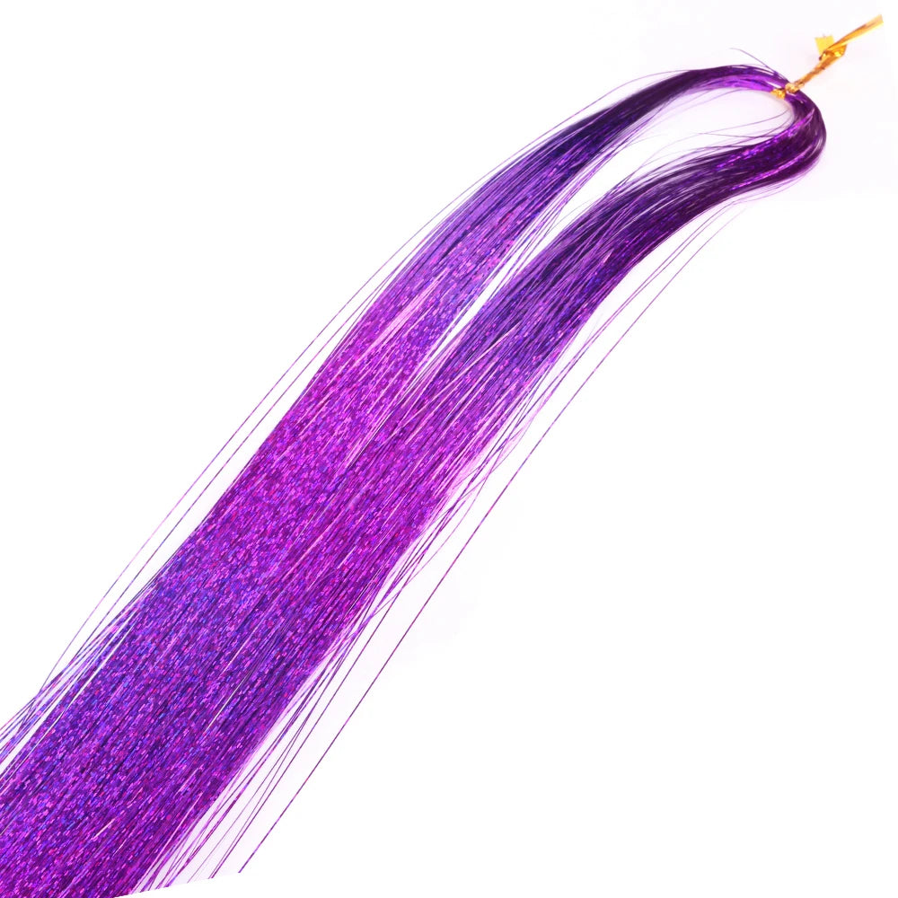 Tinsel per Capelli – Ciocche Brillanti