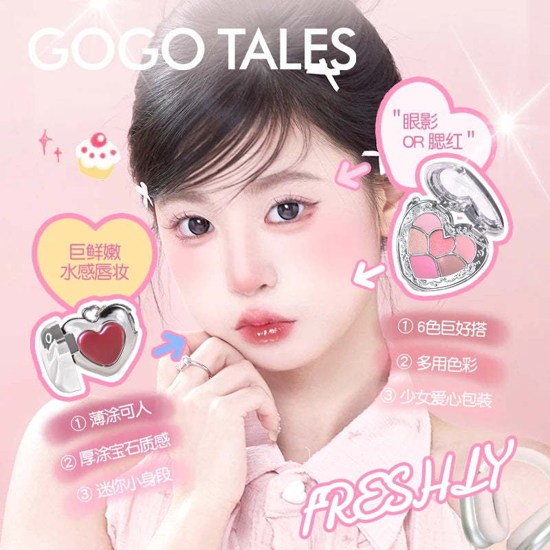 Gogotales Hearts 2 Hearts Eye Shadow Palette 6g