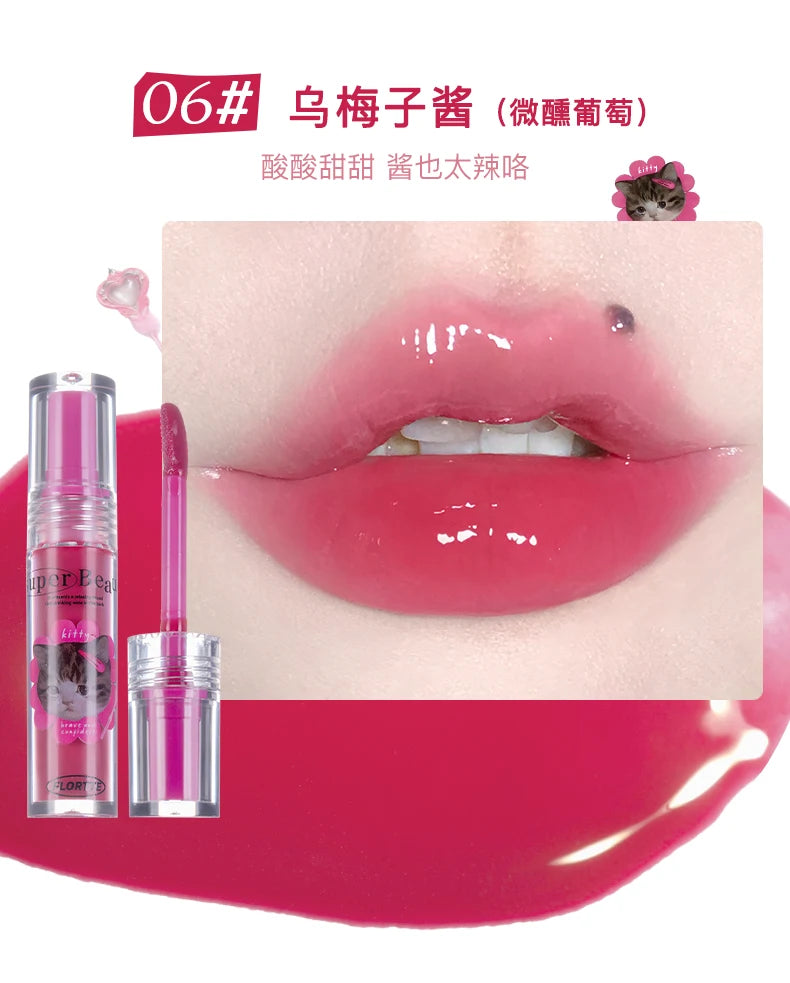 FLORTTE I Am Super Beauty Lip Kit – 10 Pezzi