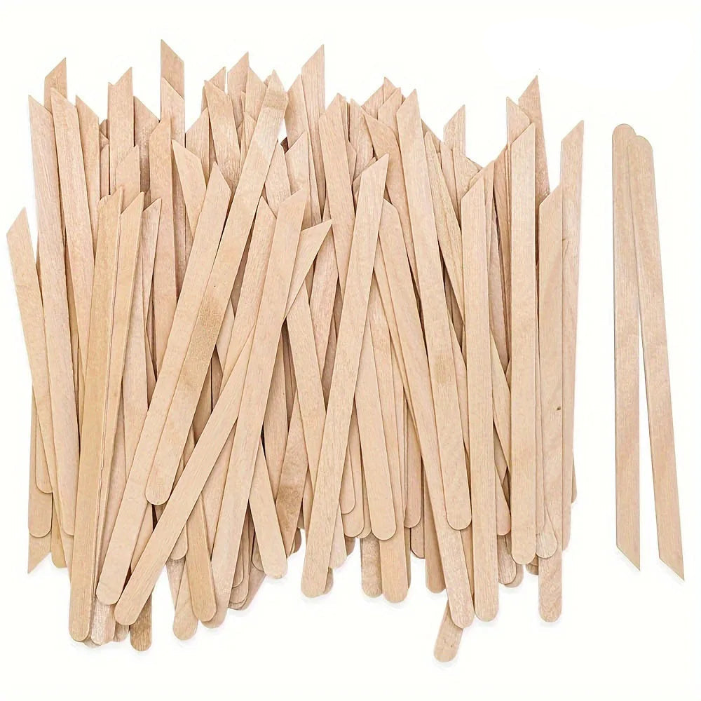 Viilife Bastoncini Applicatori in Legno per Cera