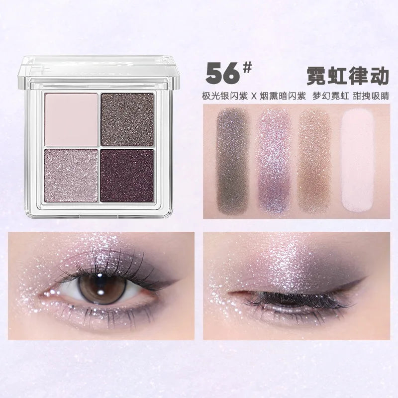 Judydoll Four Colour Eyeshadow – Palette Occhi 4 Toni 5.3g