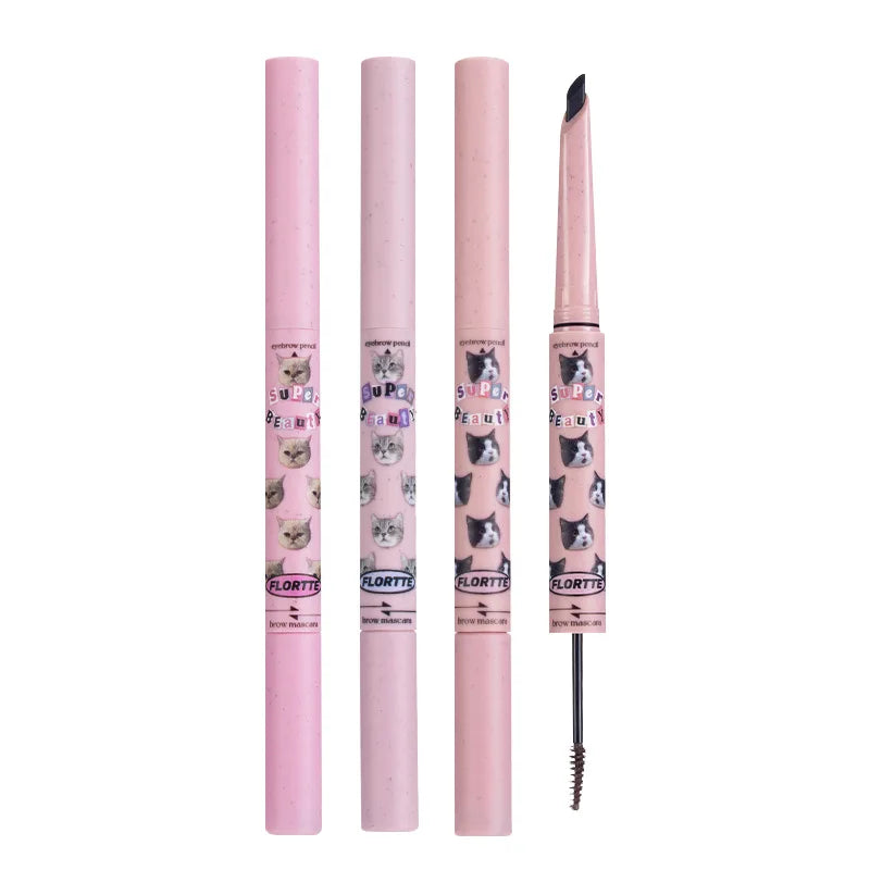 FLORTTE Eyebrow Pencil Brow Mascara 2.8g
