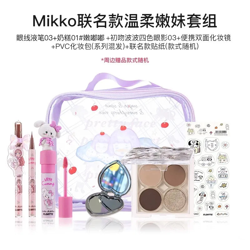 FLORTTE & Mikko Makeup Set – 7 Pezzi
