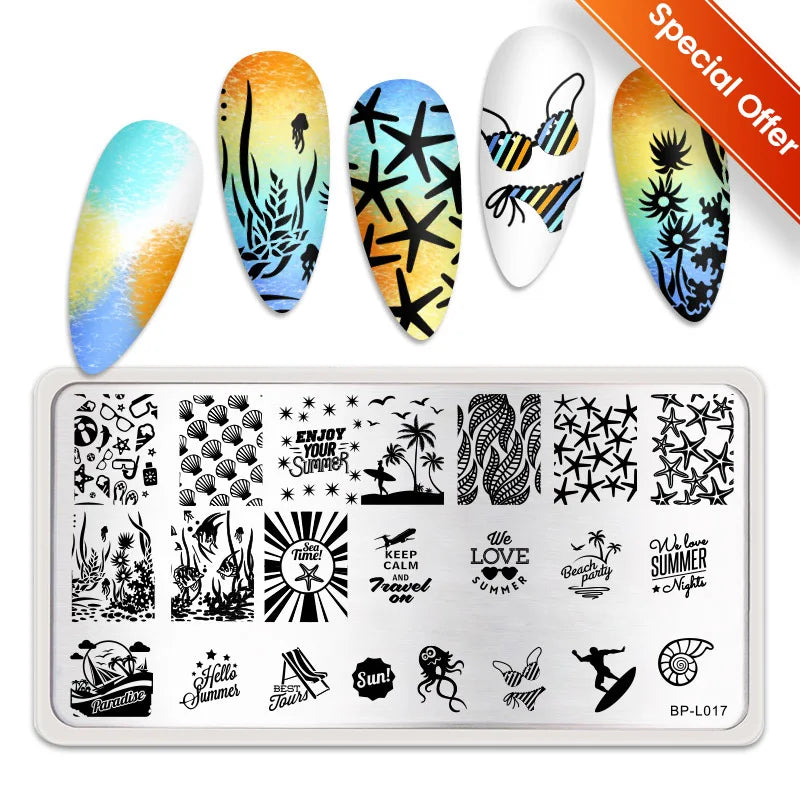 Born Pretty Stamping Plate (+ Varianti)