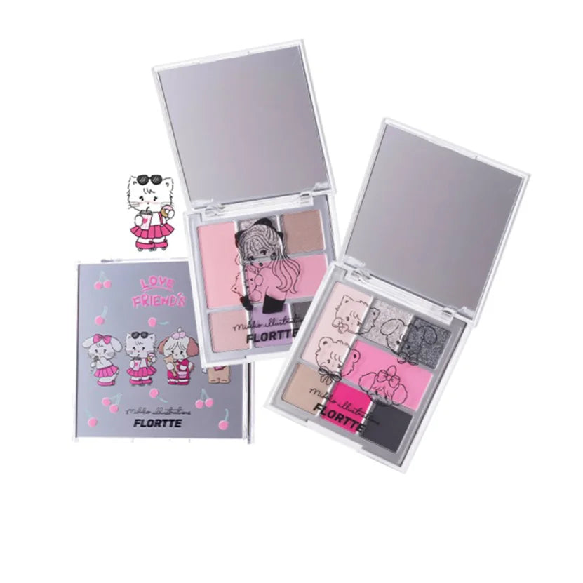FLORTTE & Mikko Makeup Set – 7 Pezzi