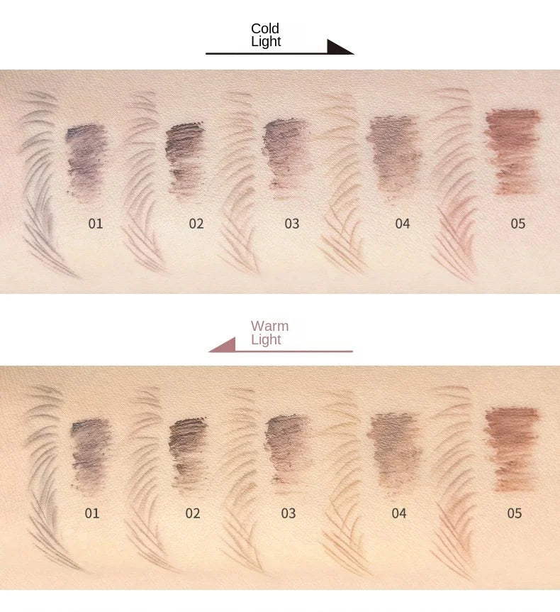 FLORTTE Eyebrow Pencil Brow Mascara 2.8g