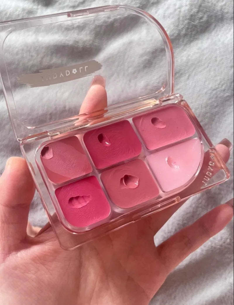 Judydoll Six Color Lipstick Palette – Palette Labbra Multiuso 9g