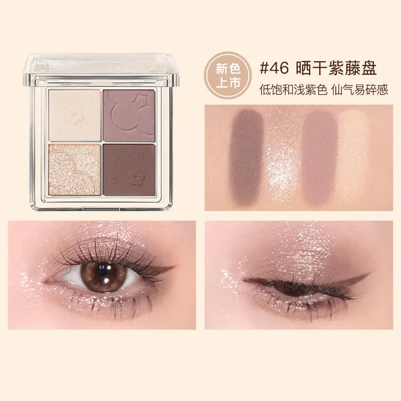 Judydoll Four Colour Eyeshadow – Palette Occhi 4 Toni 5.3g
