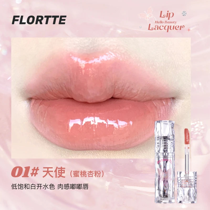 FLORTTE Hello Beauty Mirror Gloss Lipgloss 2.6g
