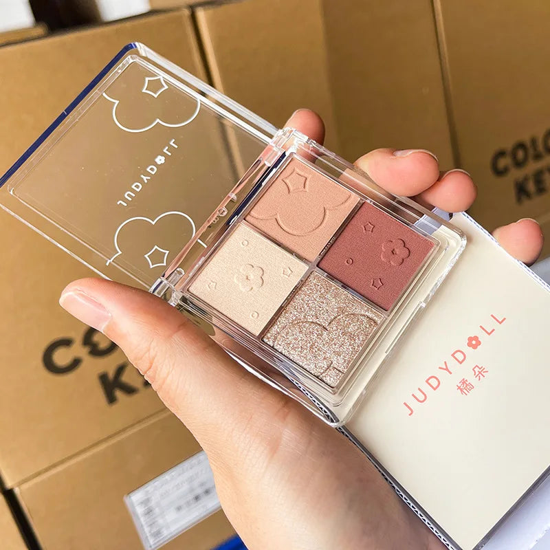 Judydoll Four Colour Eyeshadow – Palette Occhi 4 Toni 5.3g