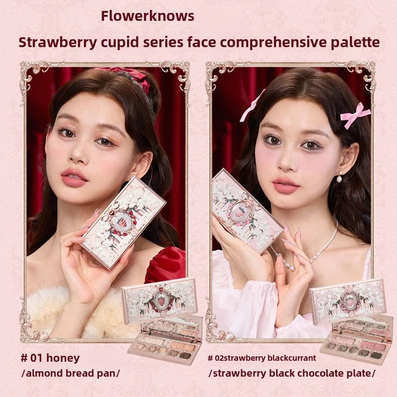 Flower Knows Strawberry Cupid Box Collection – Full Makeup Set