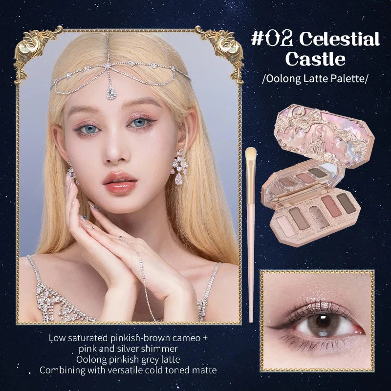 Flower Knows Moonlight Mermaid Eyeshadow Palette 6.3g