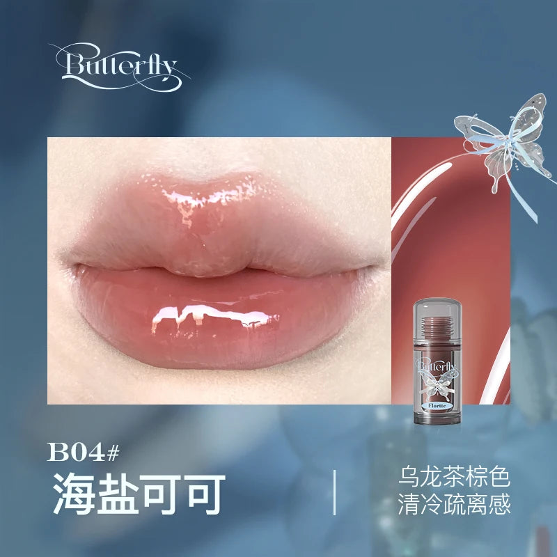 FLORTTE Butterfly Series Lip Essence 1.9g