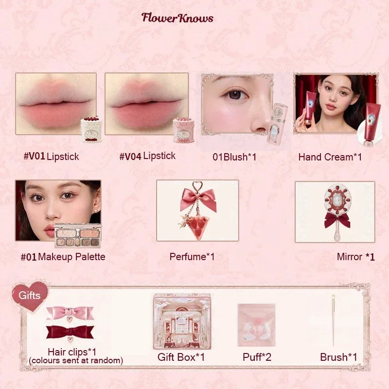 Flower Knows Strawberry Cupid Box Collection – Full Makeup Set
