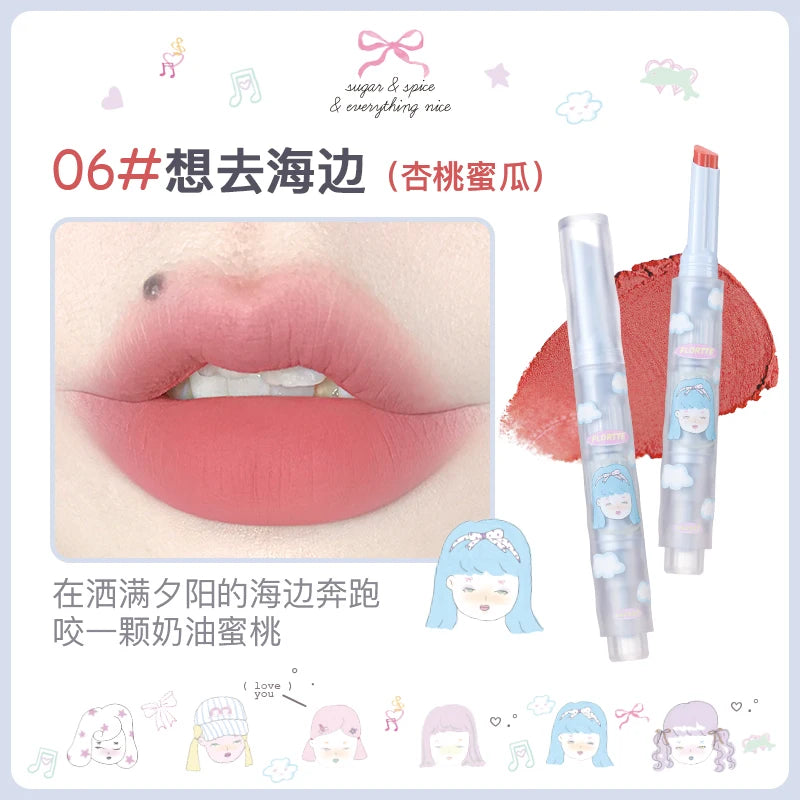 FLORTTE Girl's World Lip Mud 1.5g