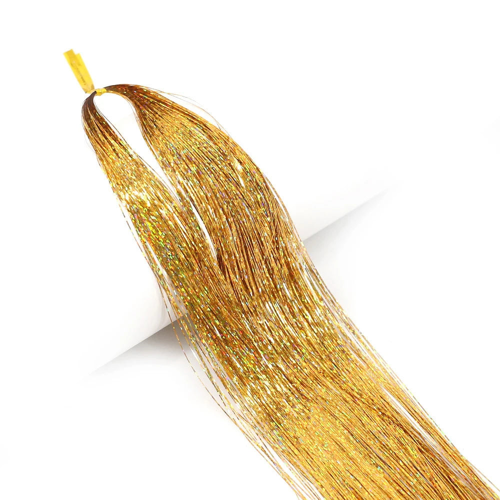 Tinsel per Capelli – Ciocche Brillanti