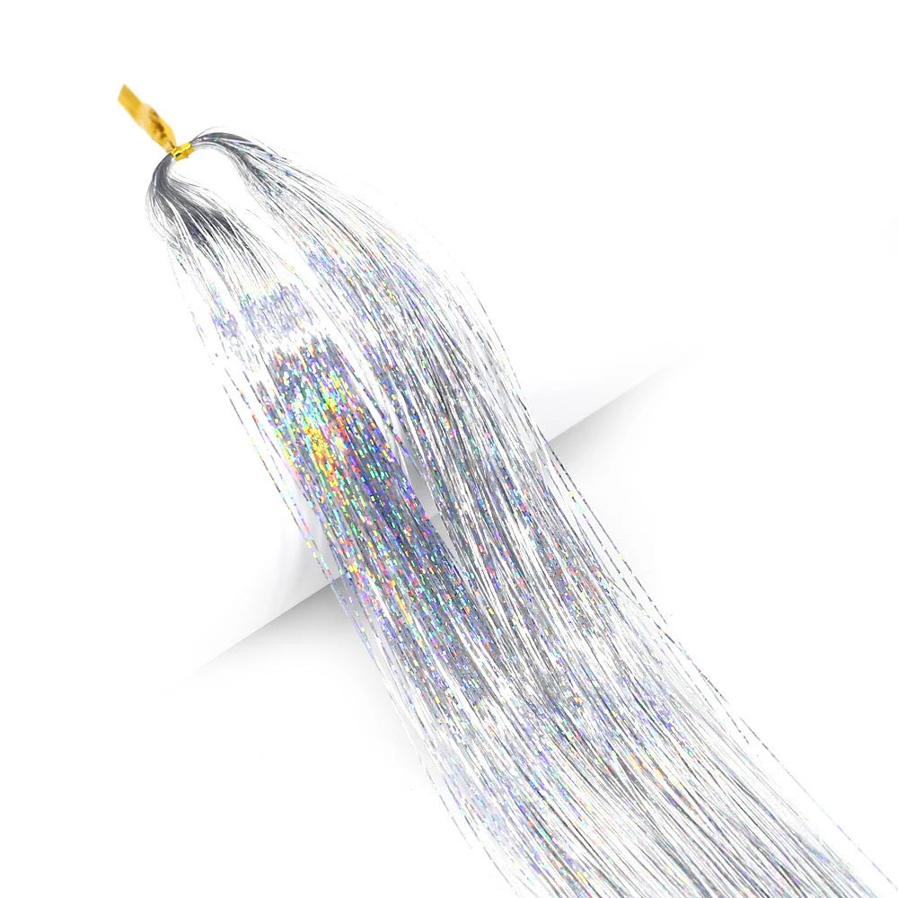 Tinsel per Capelli – Ciocche Brillanti
