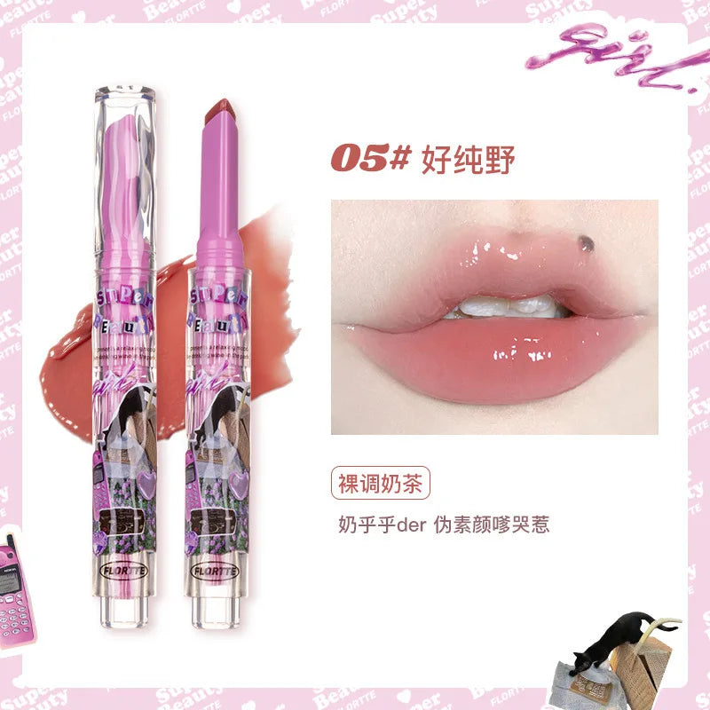 FLORTTE First Kiss Love Lipstick Pencil 3.8g